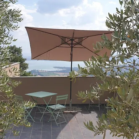 וילה Moderne Mit Atemberaubendem Seeblick Lisciano Niccone