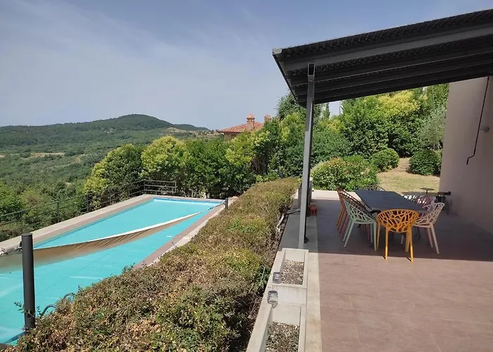 ヴィラ Moderne Mit Atemberaubendem Seeblick